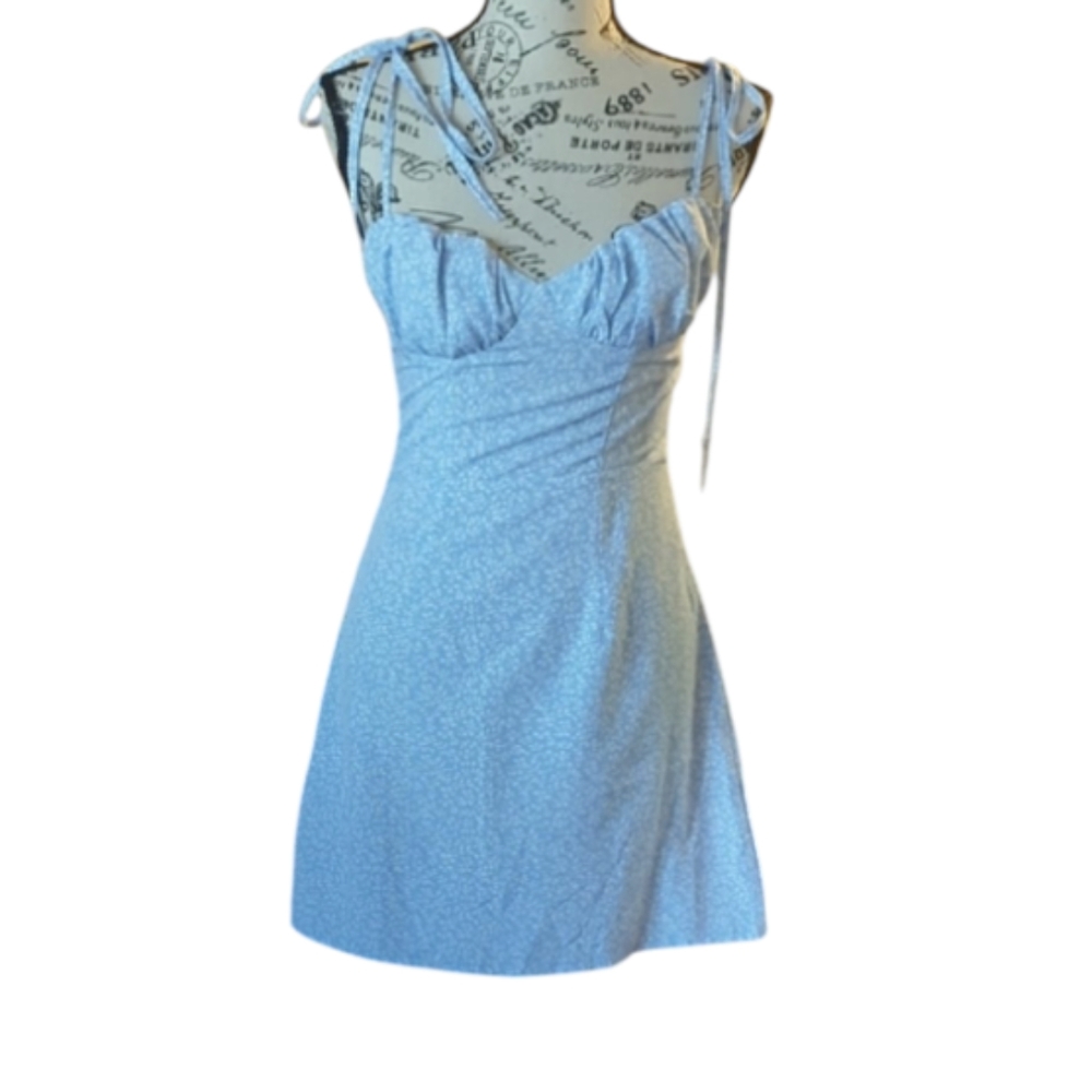 Size Xs SHEIN Light Blue One Shoulder Dress